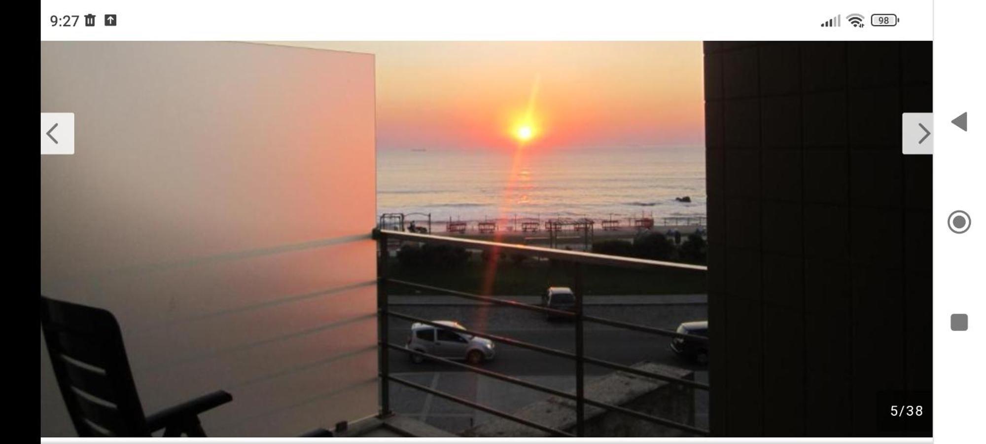 Oceanview Apartment On Beach Near Porto Vila Nova de Gaia Buitenkant foto