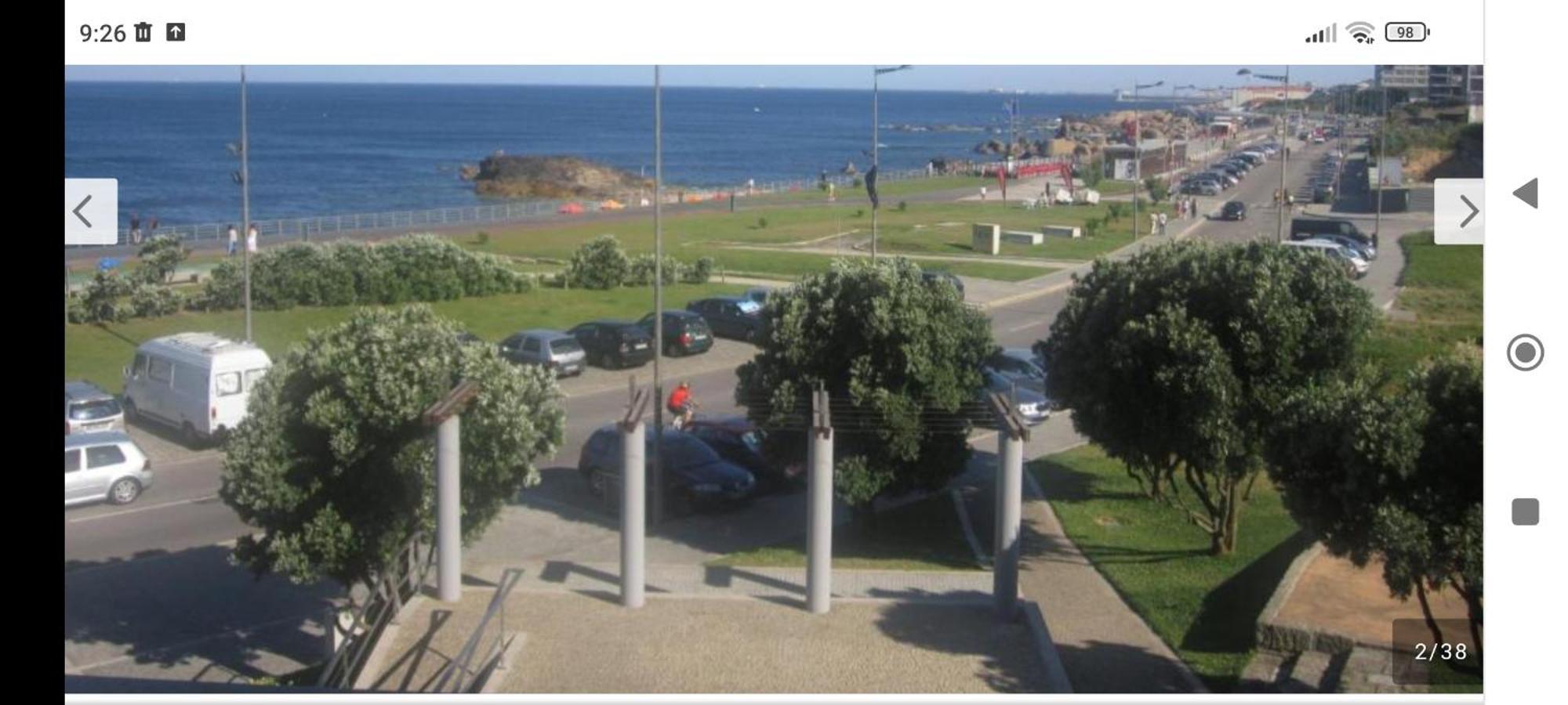 Oceanview Apartment On Beach Near Porto Vila Nova de Gaia Buitenkant foto
